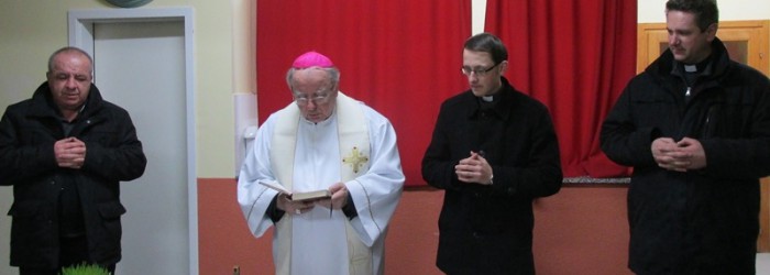 Biskup mons. Mile Bogović blagoslovio prostorije župnog dvora i Pastoralnog centra