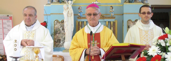 Naš biskup mons. Zdenko Križić je predvodio svečano misno slavlje povodom 200 godina župe u Širokoj Kuli