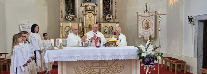 Župnik preč. Luka Blažević proslavio 35 godina svećeništva