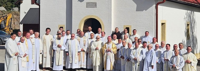 Susret mons. Zdenka Križića sa svećenicima naše biskupije